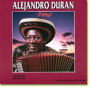 Alejandro Duran - sad lyrics, accompanied by simple, ear-piercing accordion melodies.