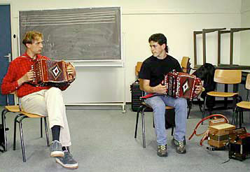 Bruno Duranti (left) and Claudio di Mutio.