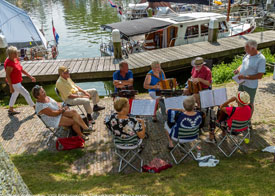 Trekzak en water. Het blijft een onafscheidelijke combinatie.