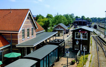 Het stoomtramstation van Hoorn