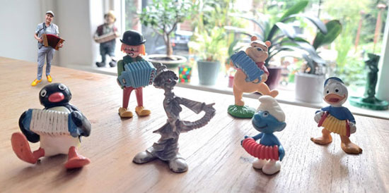 De stand van Irina en Wijtze Pieter is zo te zien een paar poppetjes lichter geworden.