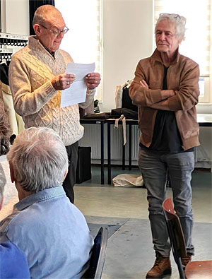 Bestuursvoorzitter Ger Pouwels las de palmares van Mark voor: indrukwekkend!